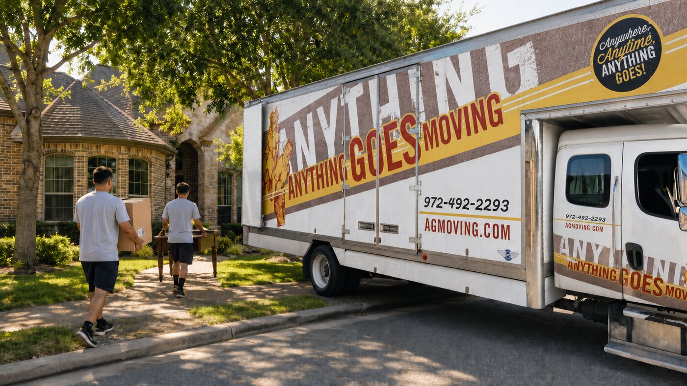 Why McKinney Families Still Choose a Locally Owned Moving Company: Anything Goes Moving
