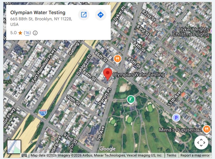 Olympian Water Testing