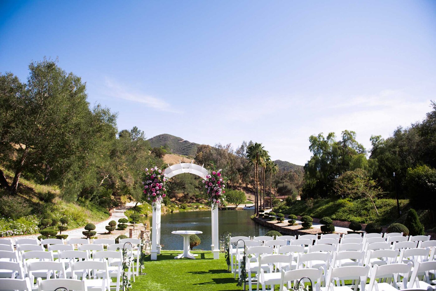 Los Willows Private Wedding & Event Estate traces its origins to a Fallbrook property purchased by the family of current owner Cathie Ransom in 1979 for a proposed secluded spa retreat.