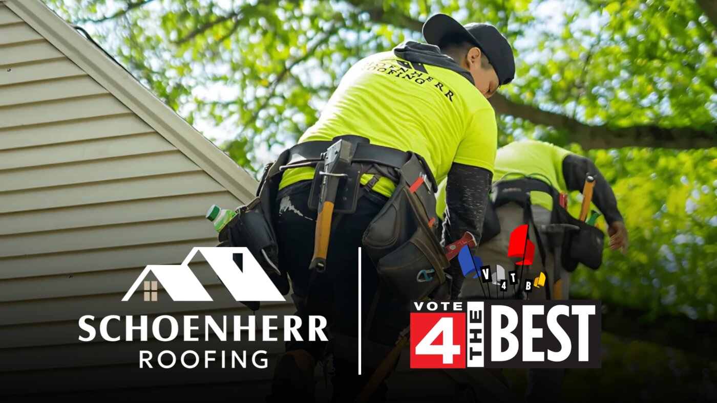 Schoenherr Roofing Voted Best Roofing in Metro Detroit for 2026