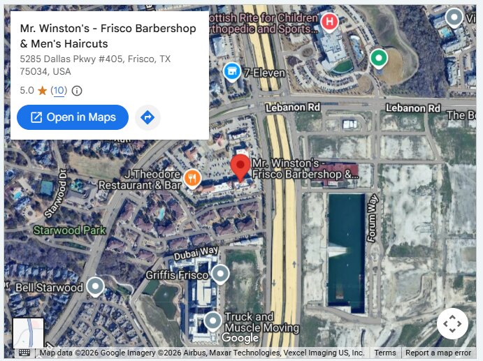 Mr. Winston's - Frisco Barbershop & Men's Haircuts