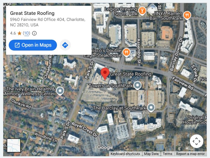 Great State Roofing Encourages Charlotte Homeowners to Check for Hidden Roof Damage Before Late-Fall Rain