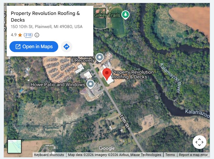 Property Revolution Urges Plainwell Homeowners to Check Roofs as Warm October Weather Gives Way to Rain and Colder Nights