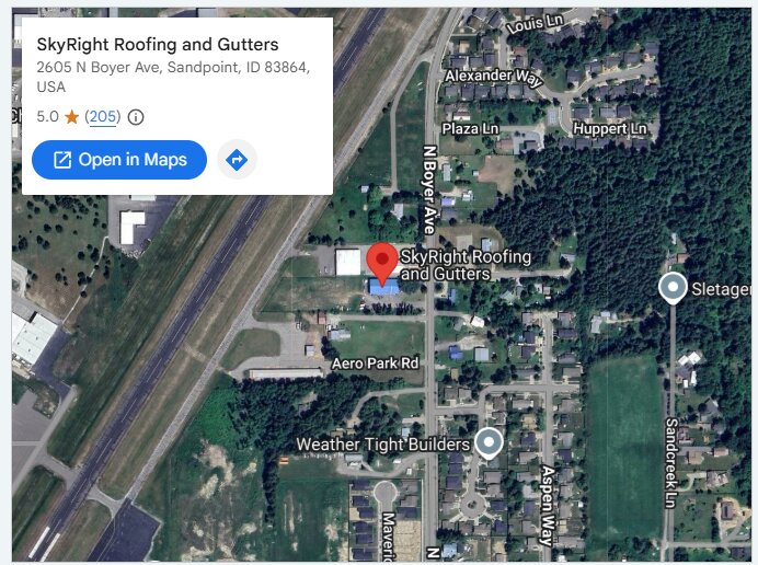 SkyRight Roofing and Gutters