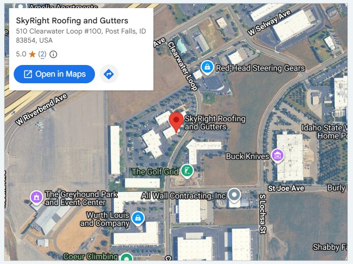 SkyRight Roofing and Gutters