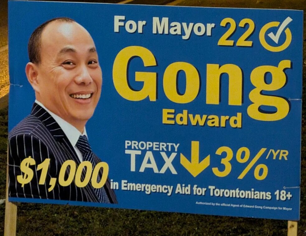 Xiaohua Gong Returns to Toronto Mayoral Race With Tax Relief and Government Reform Platform