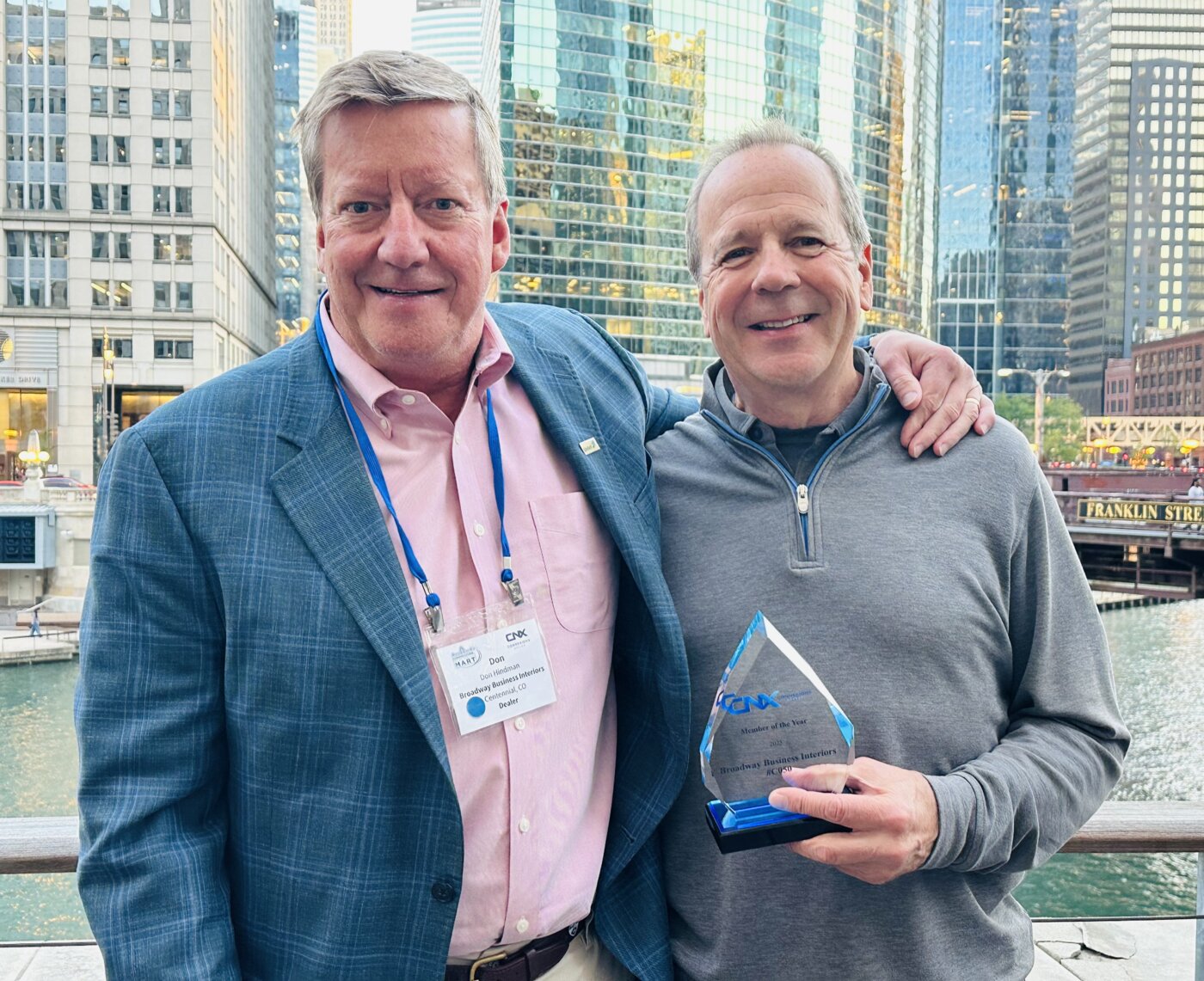 Denver Office Furniture Dealer Broadway Business Interiors Named Connexions 2025 Member of the Year