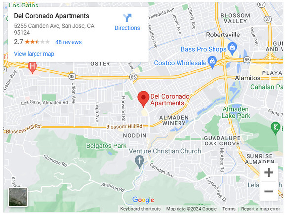 Del Coronado Apartments in San Jose, CA, Releases New Video of Its Popular Property