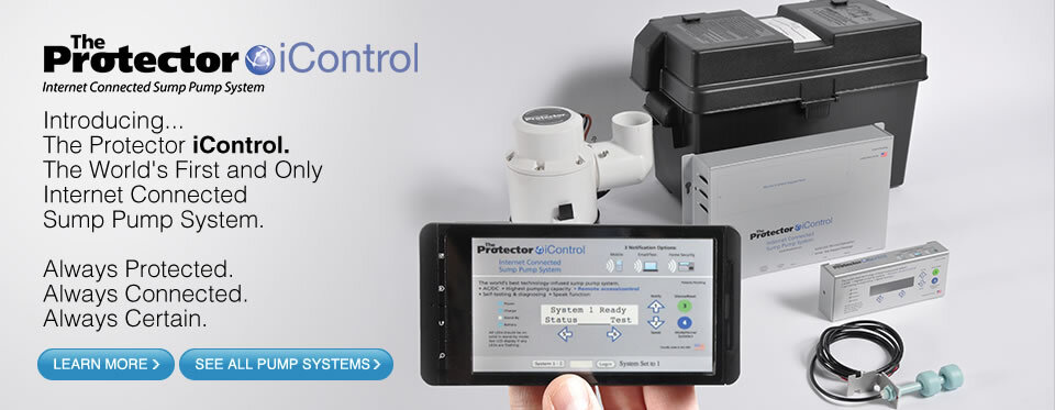 internet connected sump pump