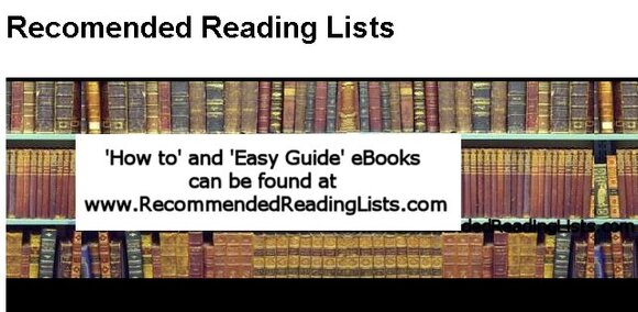 Recommended Reading Lists