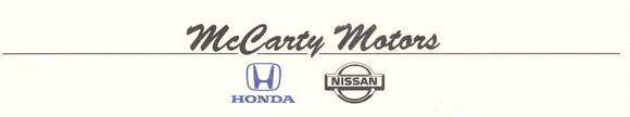 McCarty Honda Nissan Logo - Laramie, WY
