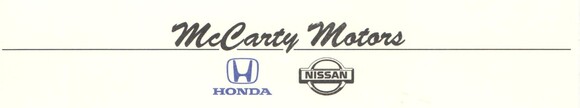 McCarty Honda Nissan Logo