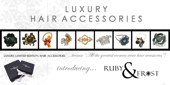 Womens Work Wear - Luxury Hair Accessories At Pinstripe And Pearls