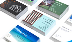 business cards from