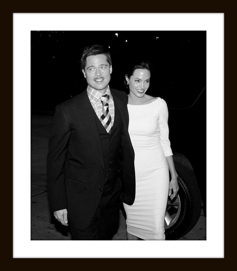 Brad Pitt and Angelina Jolie (c) Steven Forster