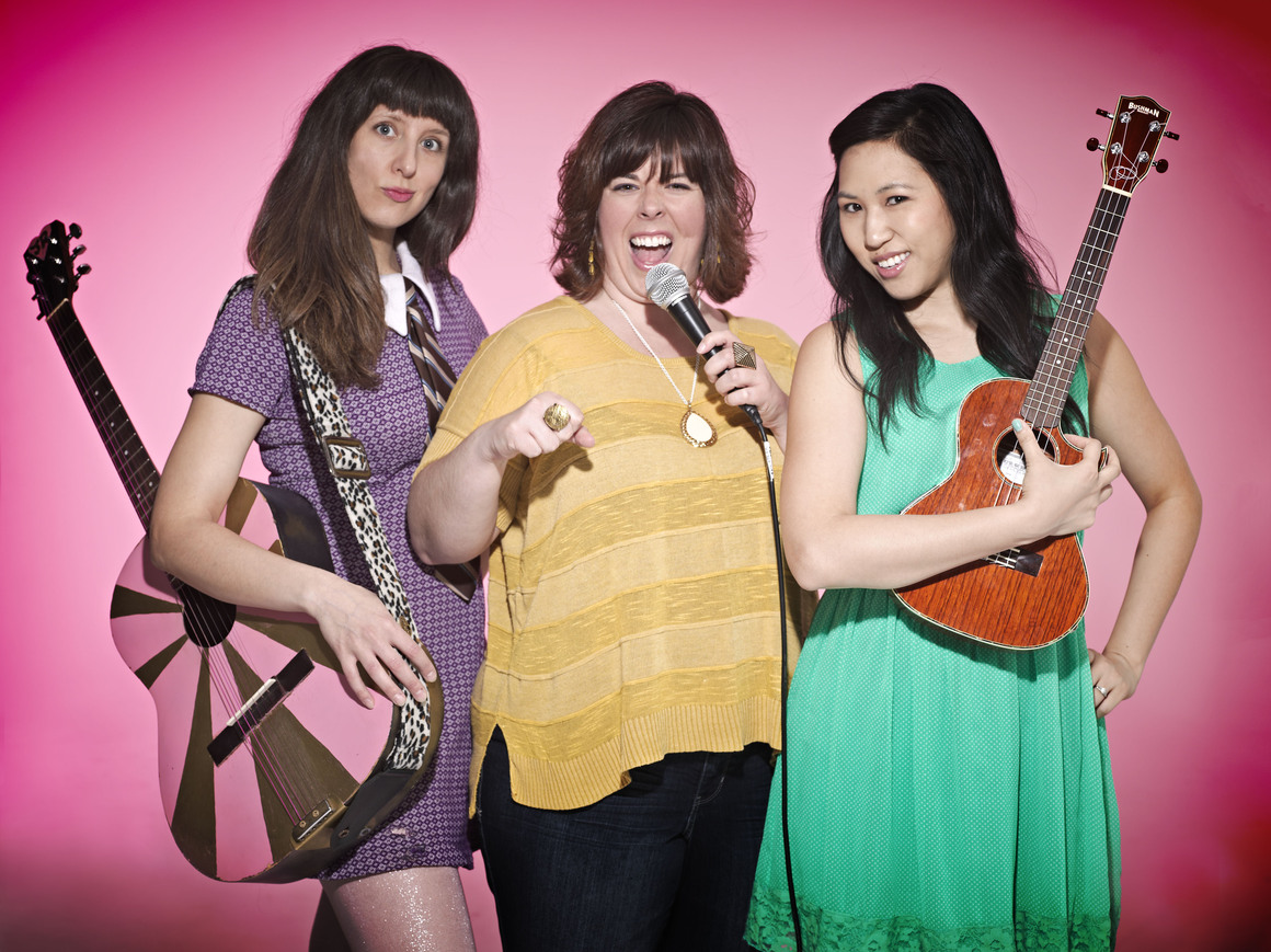 Jess Delfino, Carolyn Castiglia, Jen Kwok