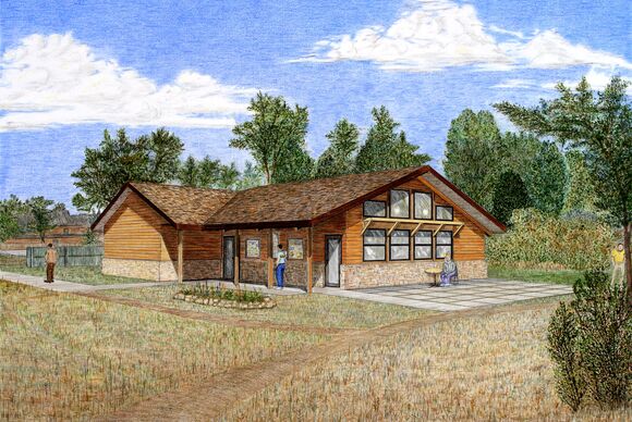 Two Ponds Schoolhouse project drawing