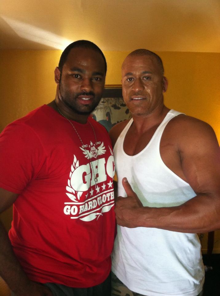 Director Big Spence with Actor, Brian Perry