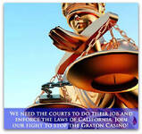 Using the law to shut down an illegal casino