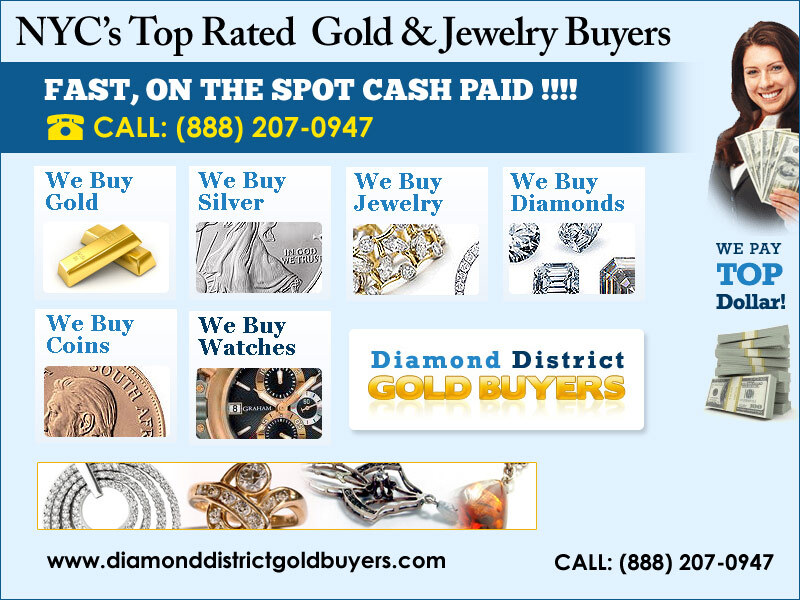 Diamond District Gold Buyers Offers New Incentives To Sell Gold in NYC