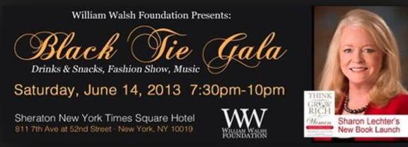 Black Tie Gala with Special Guest of Honor Sharon Lechter