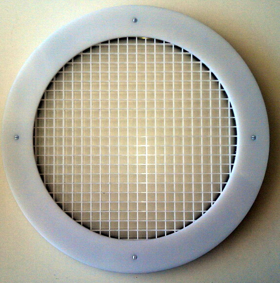 Round Cube Core Grille and Frame