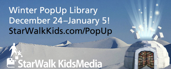 The StarWalk Kids Media Winter PopUp Library