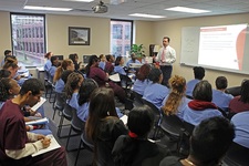 Rick Sears visits Salter School
