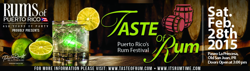Taste of Rum 2015 Banner