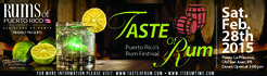 Taste of Rum 2015 Banner