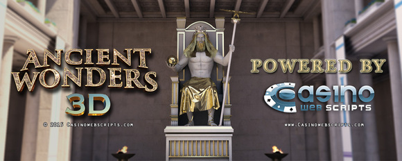 Ancient Wonders 3D Cinematic Slot Powered by Casinowebscripts.com