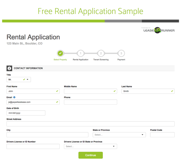 LeaseRunner Releases Mobile Rental Application & Tenant Financial Profile