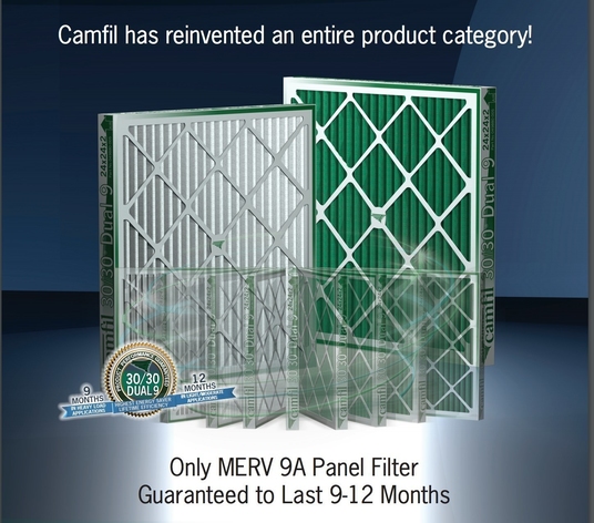 Camfil Introduces the 30/30 Dual 9 Air Filters