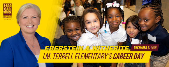 Eberstein Witherite Lawyers and Support Staff To Participate In IM Terrell Elementary School’s Career Day