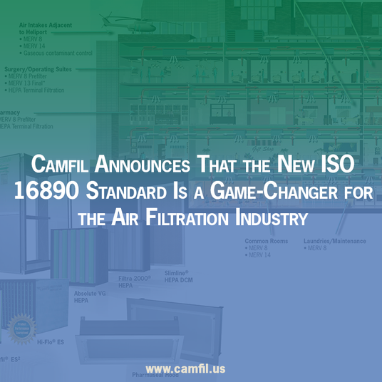 Camfil Announces That the New ISO 16890 Standard Is a Game-Changer