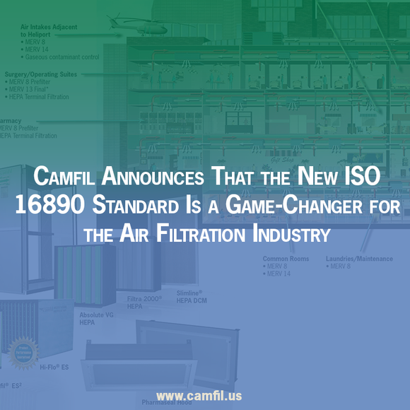 Camfil Announces That the New ISO 16890 Standard Is a Game-Changer for the Air Filtration Industry
