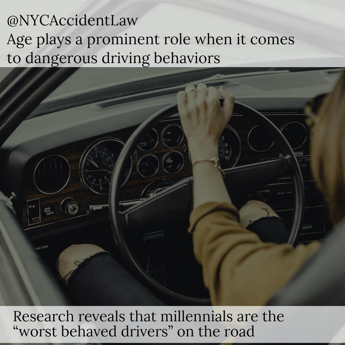 NYC Auto Accident Lawyer Discusses Millennials as the “Worst Behaved Drivers”