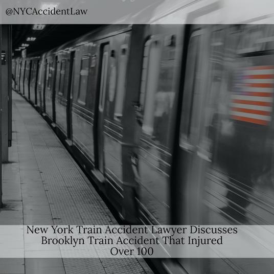 NY Train Accident Lawyer Discusses Brooklyn Train Accident That Injured Over 100
