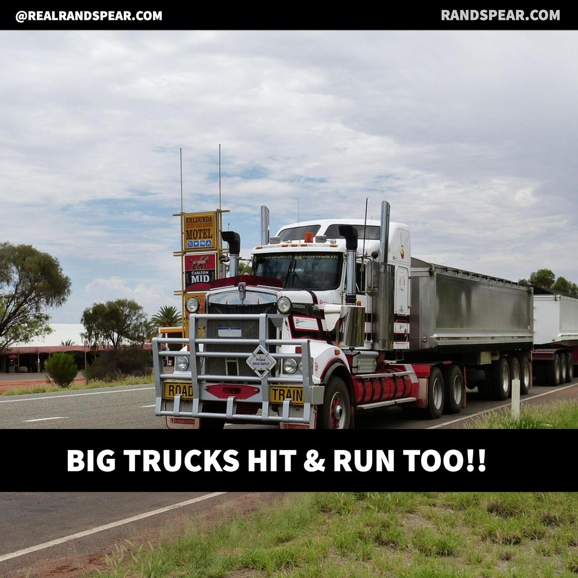 Philadelphia Truck Accident Lawyer Rand Spear Says Semi Trucks Hit & Run Too