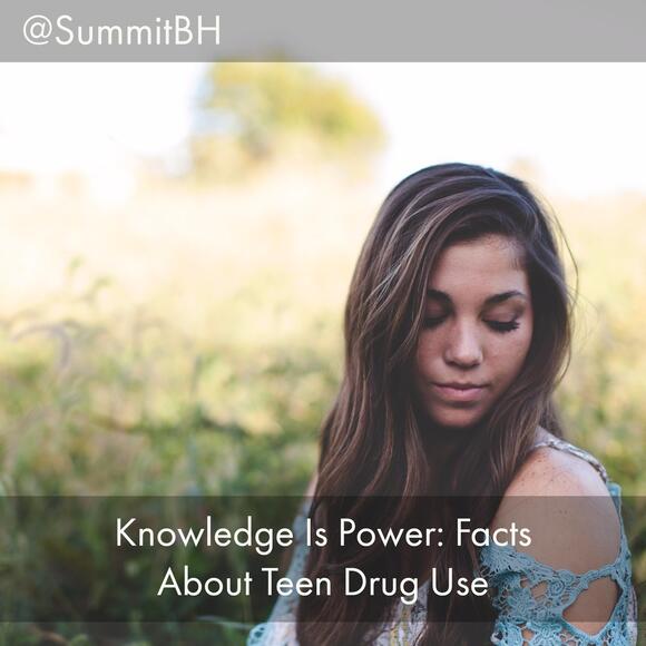 Serenity at Summit Detox Offers 10 Compelling Facts About Teen Drug Use