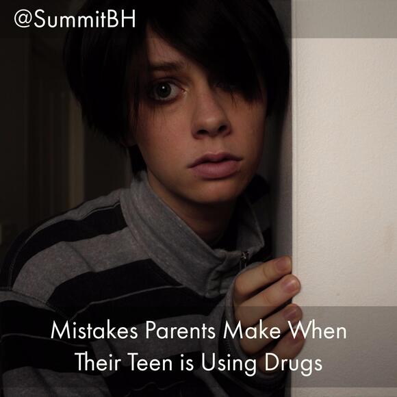 Mistakes Parents Make When Their Teen is Using Drugs