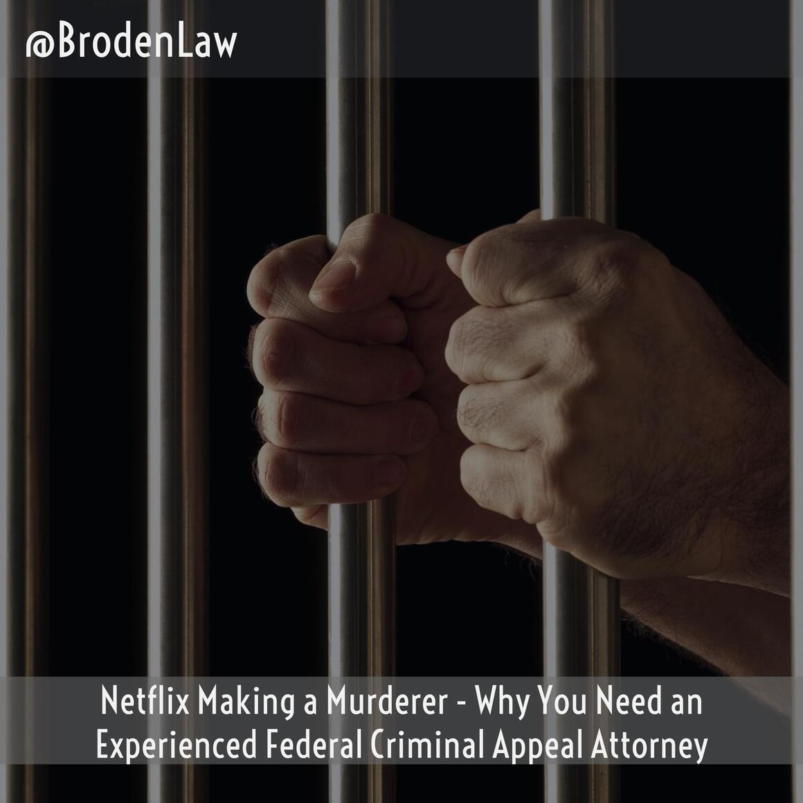 Netflix Making a Murderer - Why You Need an Experienced Federal Criminal Appeal Attorney