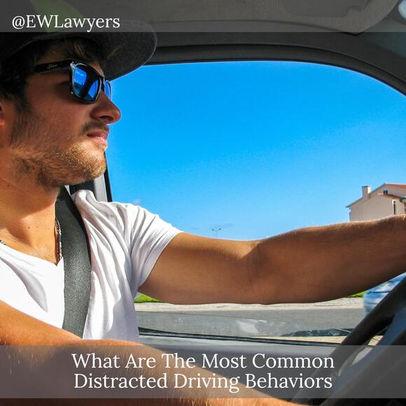 What Are The Most Common Distracted Driving Behaviors