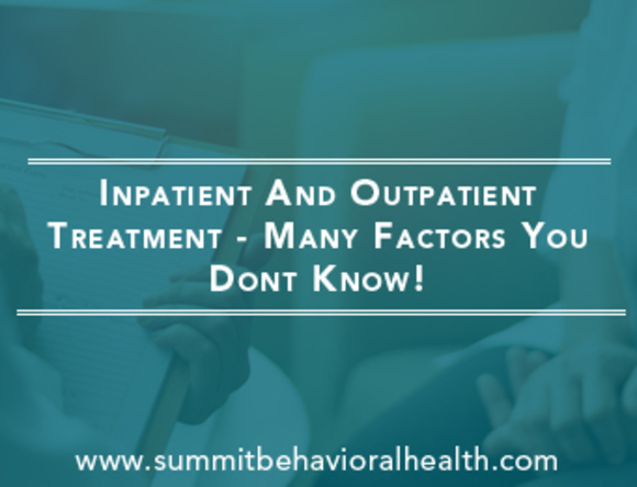 What You Should Know About Inpatient and Outpatient Rehab