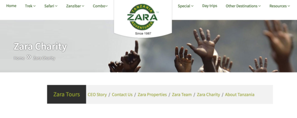 Zara Tours discusses the values of the Zara Charity. 