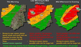 Dallas Roofing Company discusses today's severe weather alert and what to do after hail damage.