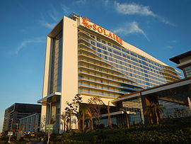 Solaire Resort & Casino. Image provided by Wikipedia.