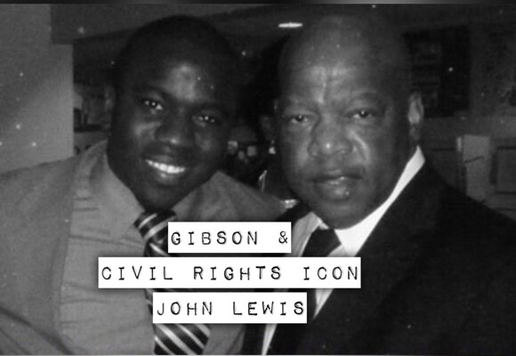 Gibson and Rep. John Lewis