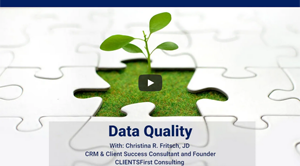 The importance of Data Quality and Data Cleaning - what is good data - and why is it so important?