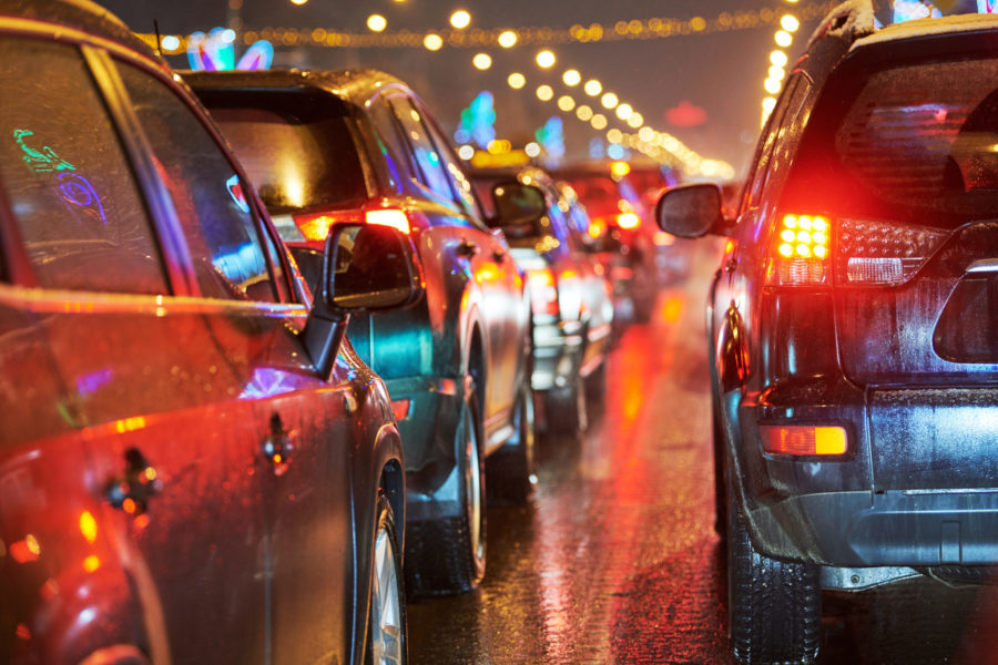 Bigstock Traffic Jam or Collapse 